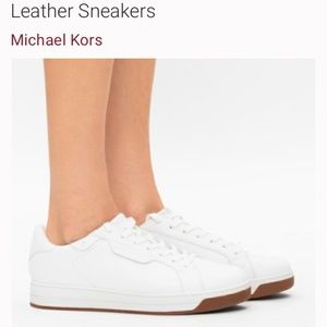 Michael Kors Keating Leather Sneakers